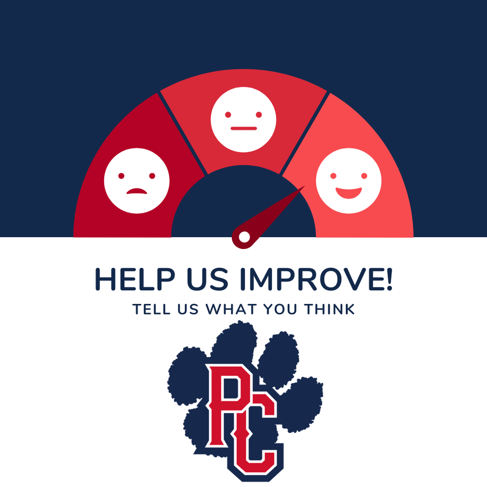 Scale graphic "Help us improve"