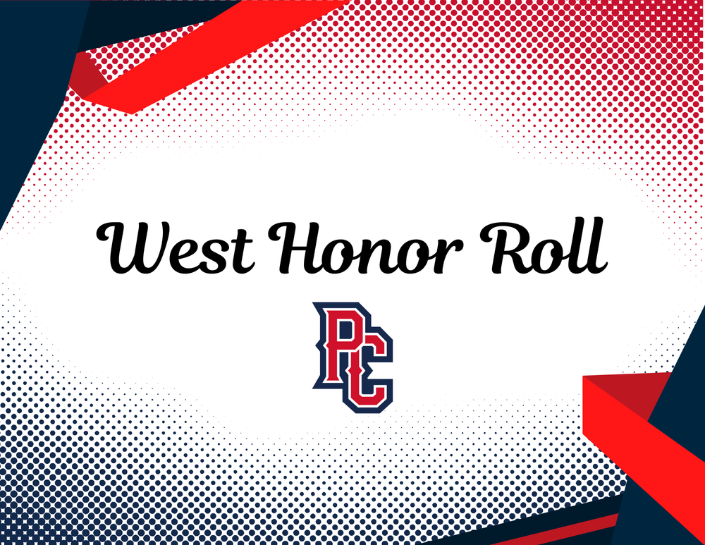 West Middle School Honor Roll Graphic