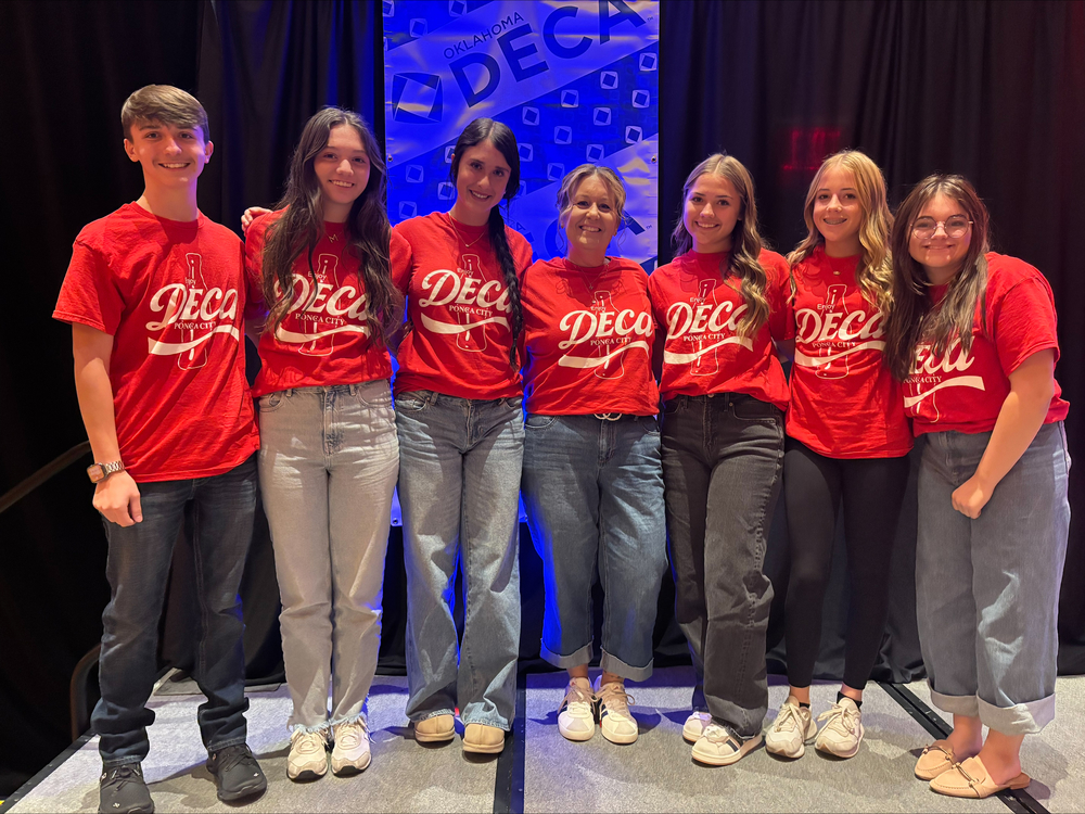 Deca Officers and sponsor pictured