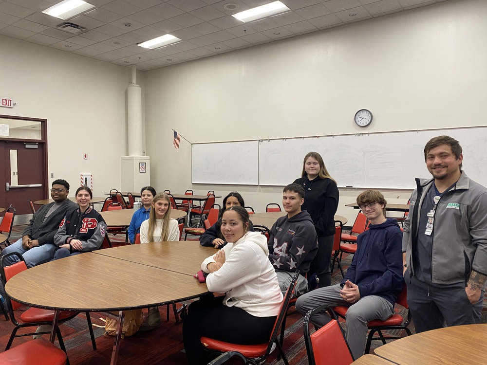 Photo of students in HIPAA Training