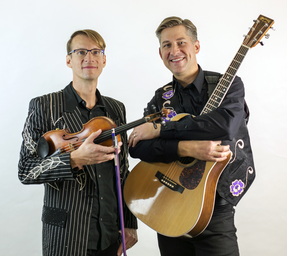 Ponca City Schools Concert Hall hosts Americana, Bluegrass, Folk, Fiddle Duo