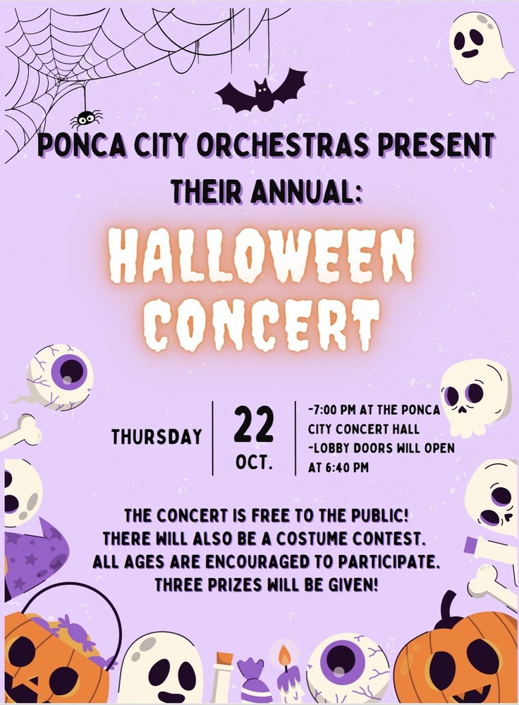 Descriptive Image - Po-Hi Orchestras Halloween Concert