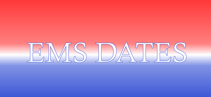 EMS DATES