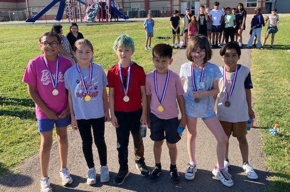 K-2 Mile Run Winners 2026