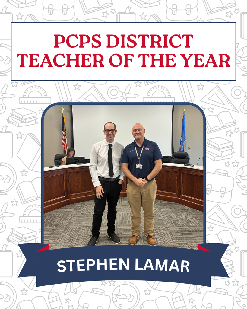 PCPS District Teacher of the Year