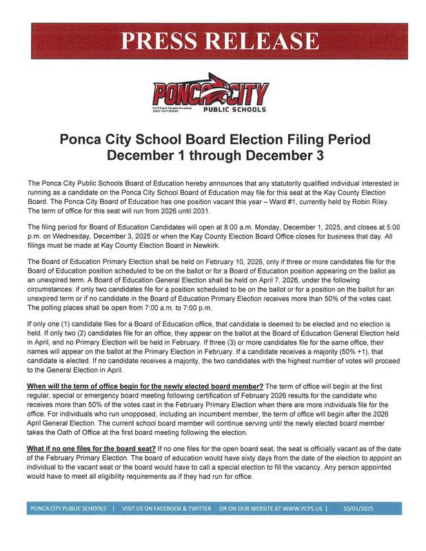 Press release information - same as caption 