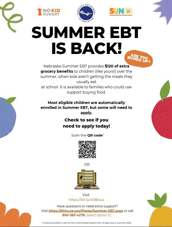 Summer Food Service Program Flyer