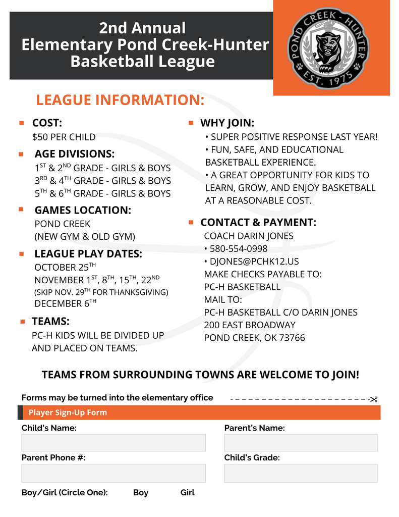 league signup