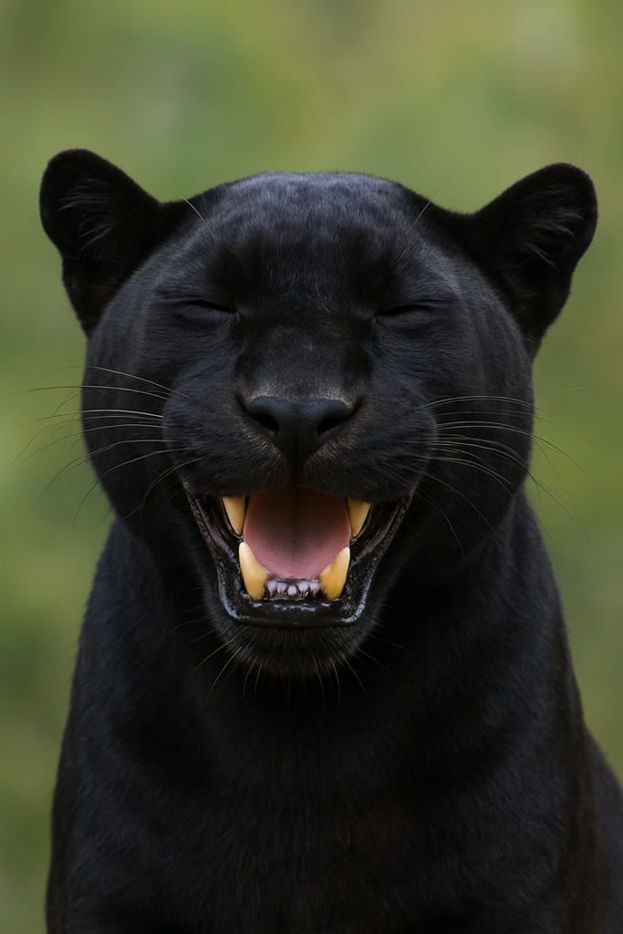 panther smile