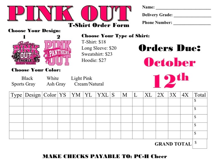 pink out