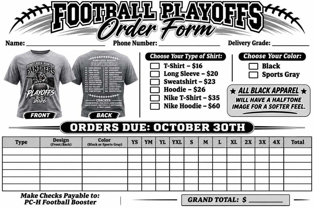 playoff shirt