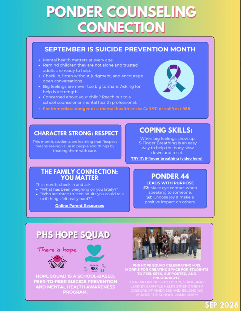 Ponder September COundseling
