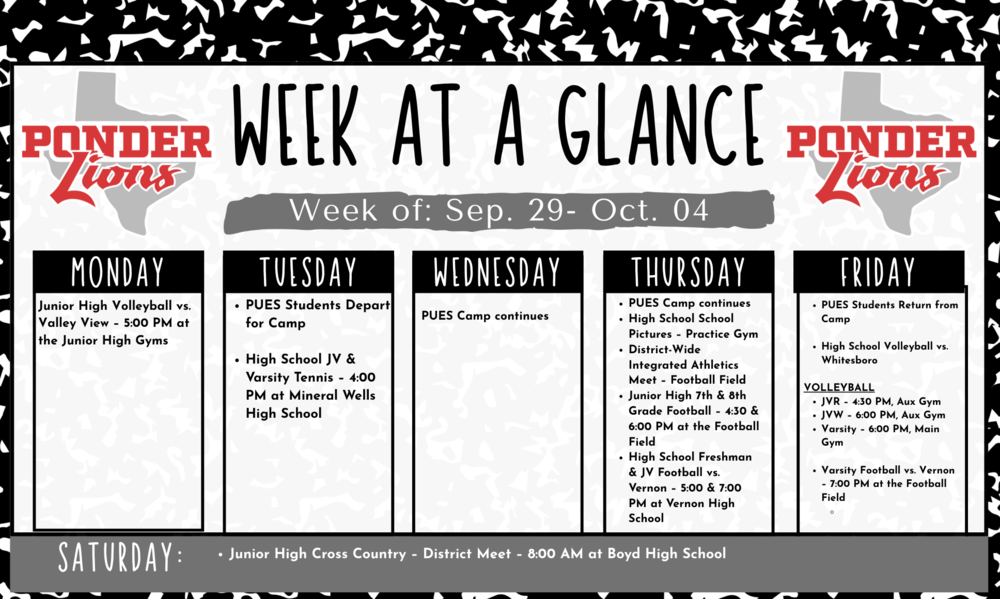 WAG sep 29 - oct 4