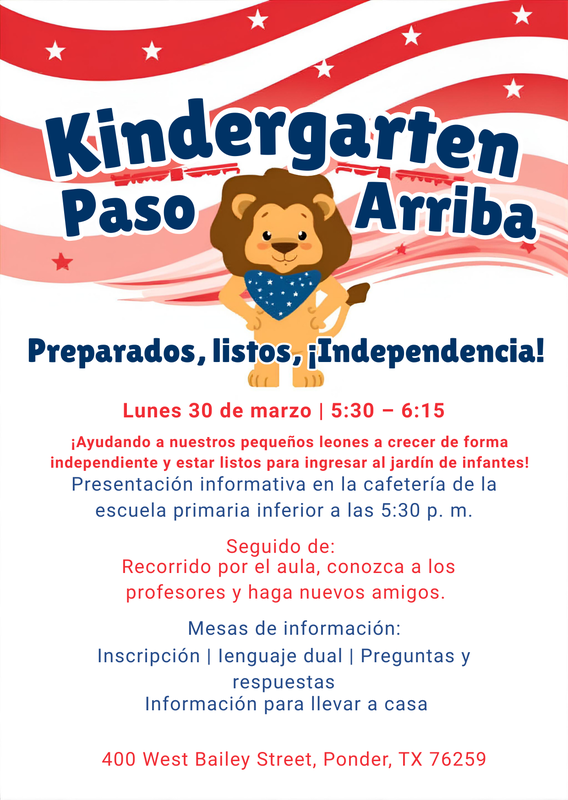 Kindergarten Step Up - Spanish