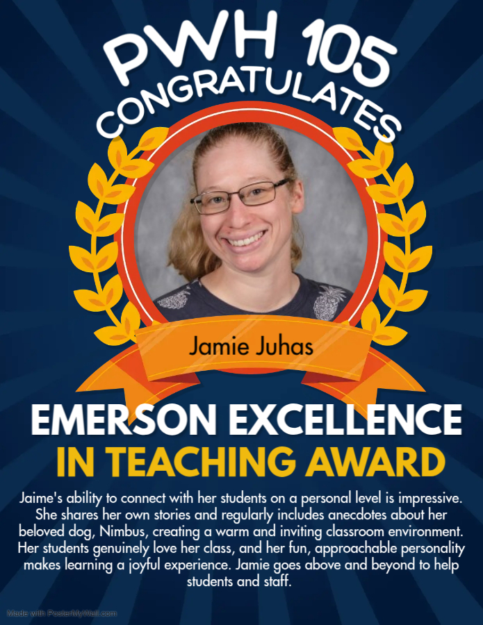 2025 Emerson Excellence in Teaching Award Recipient: Jaime Juhas