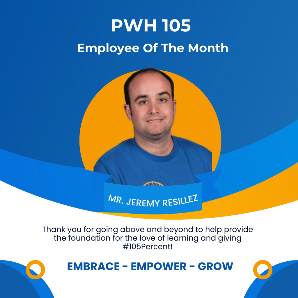 September 2025 Employee of the Month: Mr. Jeremy Resillez