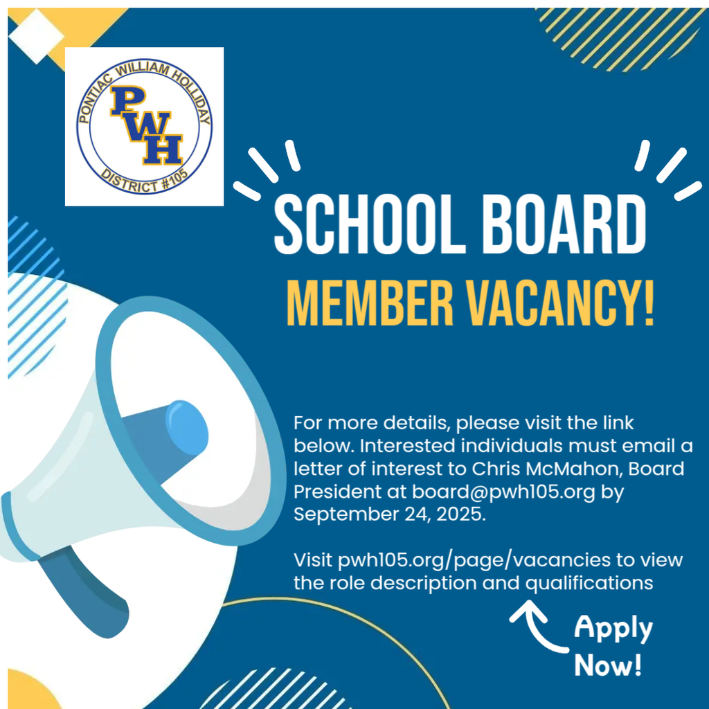 School Board Vacancy!