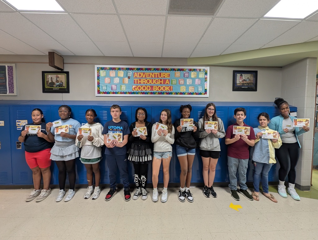 Great job readers!