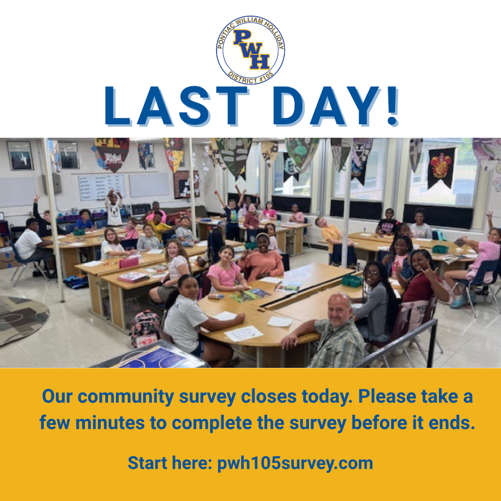 Last Day to Take the Survey!