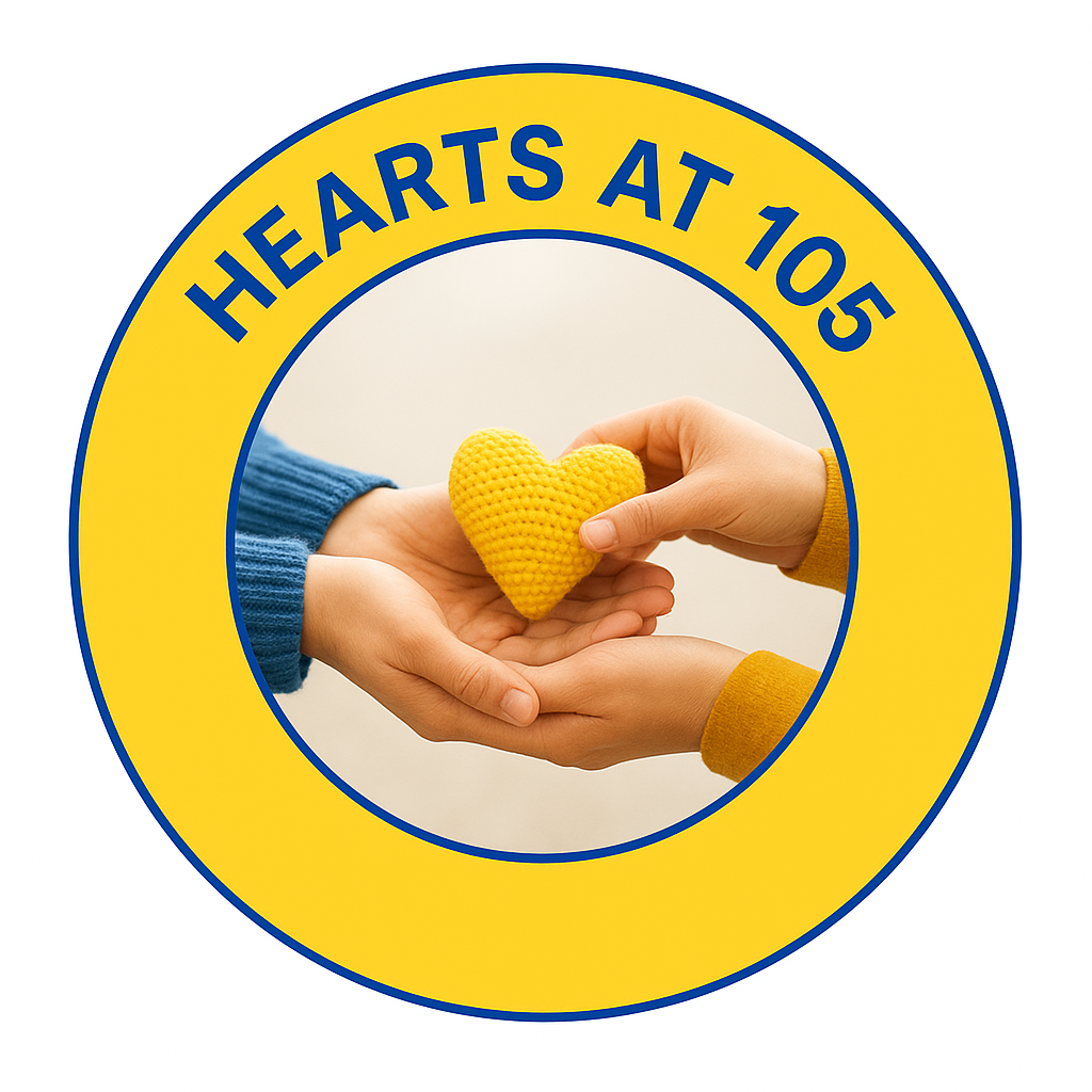 hearts at 105