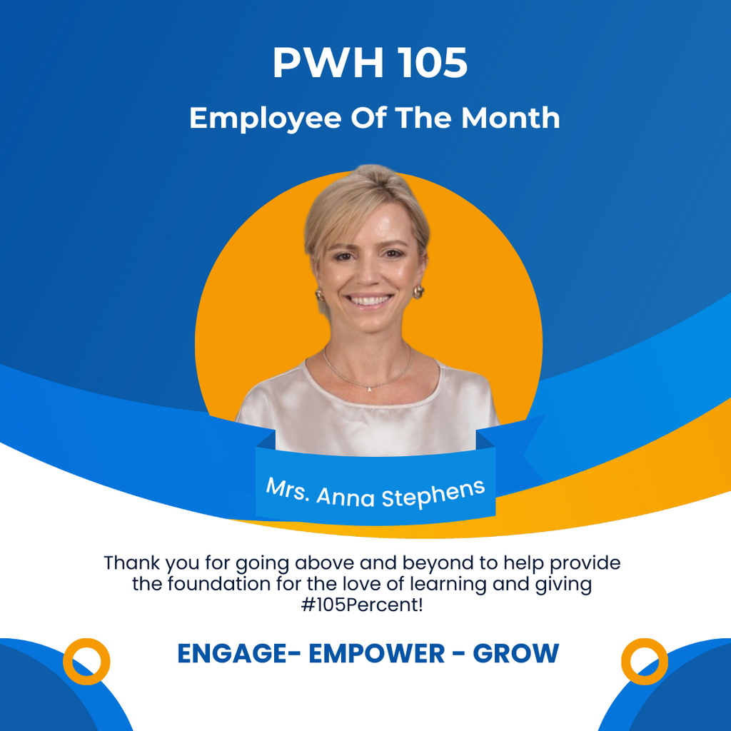 PWH January 2026 Empployee of the Month