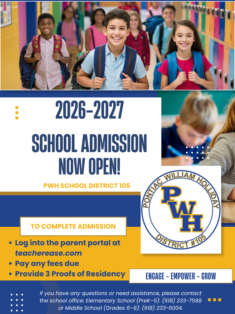 Registration for the 26-27 school year is open!
