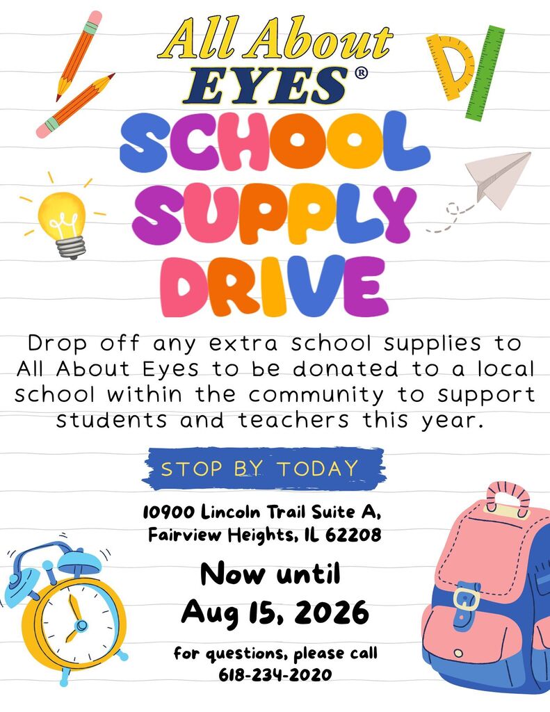 We are grateful to our community for your generous donations and supporting our students and teachers. Thank you, All About Eyes!  View the All About Eyes Back-to-School Flyer here: https://aptg.co/P_xm8h