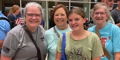 Mrs. Pickett, Ms. Tarmann, Charleigh, & Mrs. DiNardi