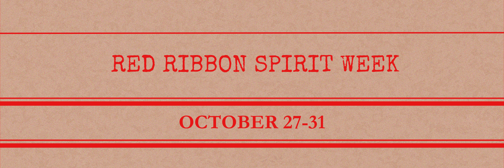 Red Ribbon Week Spirit Days