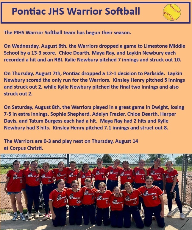 Jr. High Softball