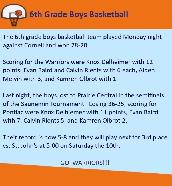 6th Grade Boys Basketball
