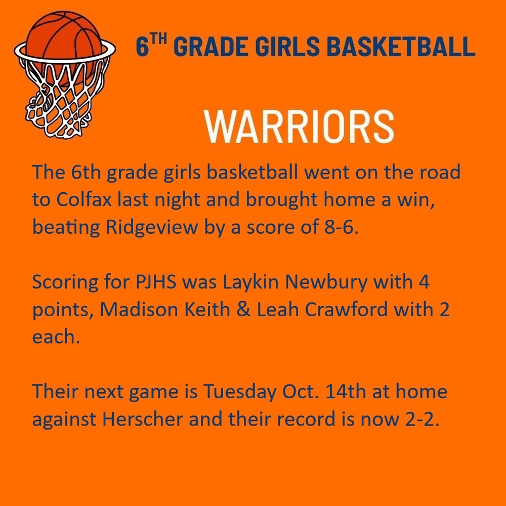 6th Grade Girls Basketball