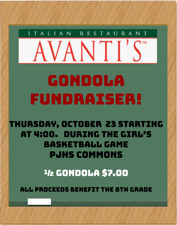 Gondola Fundraiser at PJHS