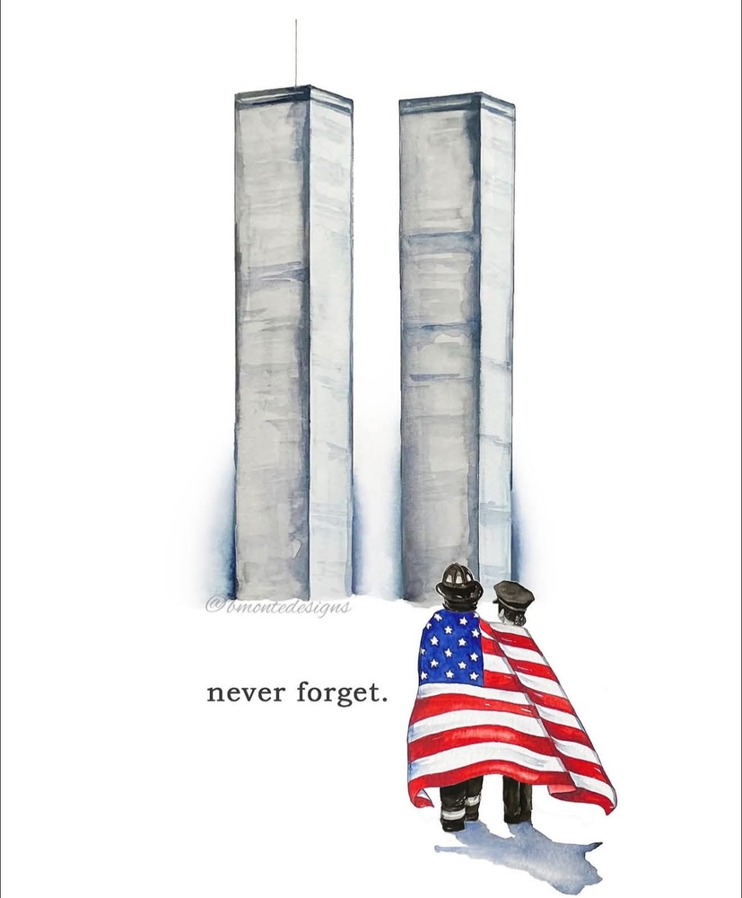 7th Grade students study 9/11