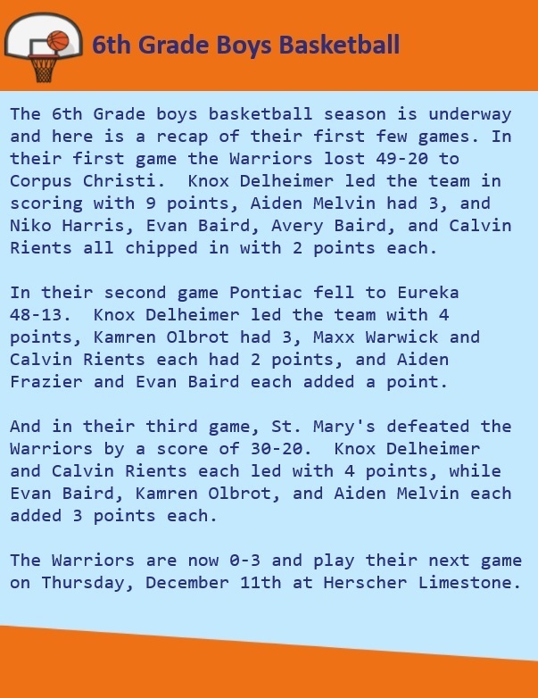 6th Grade Boys Basketball