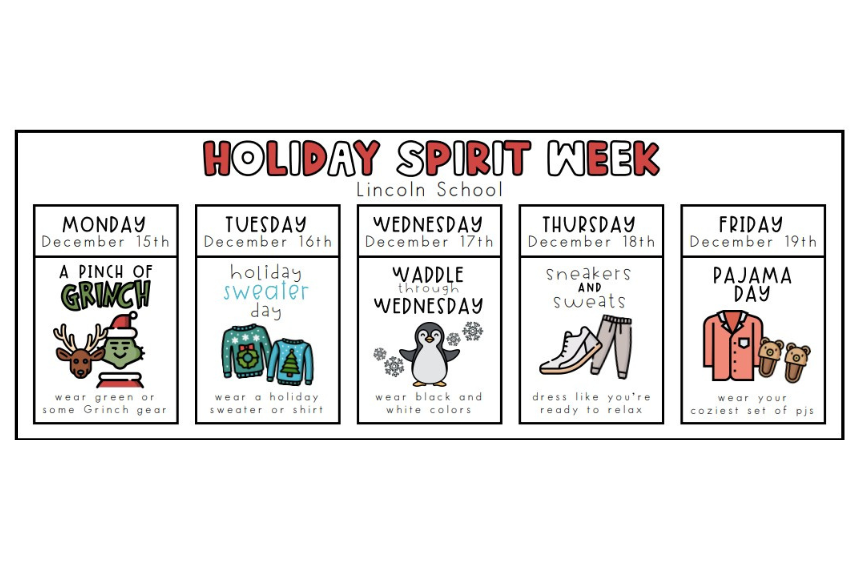 Holiday Spirit Week 2025