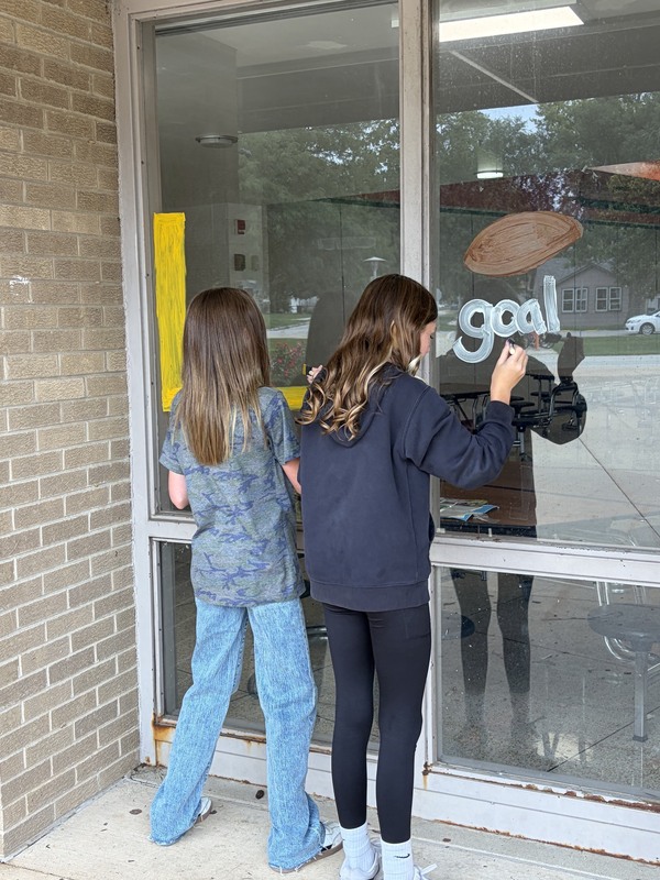 HOCO window painting