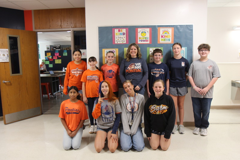 Friday: HOCO orange & Blue!