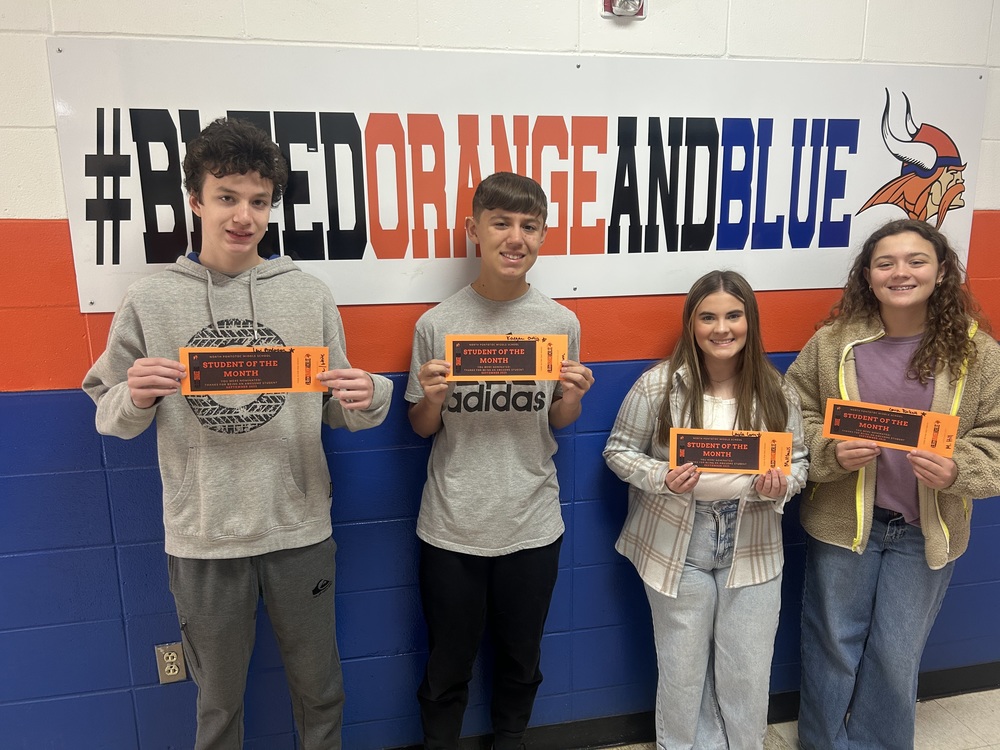 Students of the month - Sept. 2025