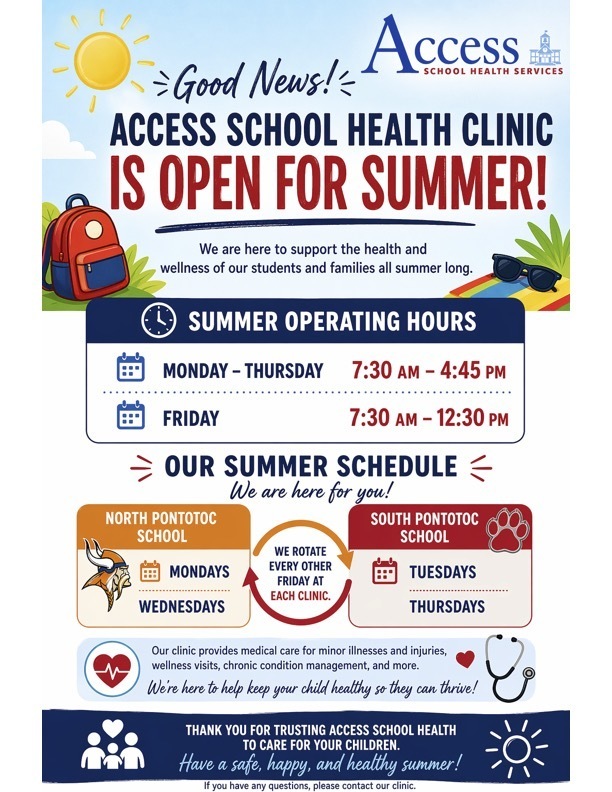 Access Health Clinic Summer Hours 2026
