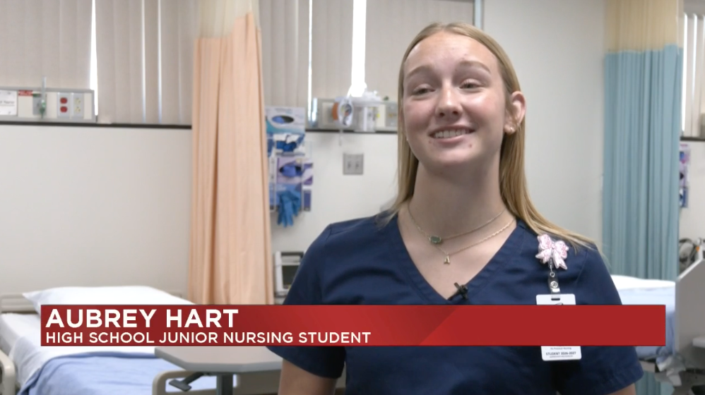 Screenshot of news story video