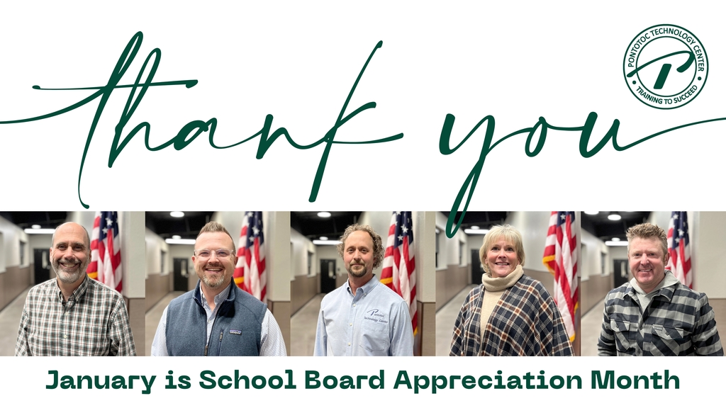 Collage of board member pictures with thank you written in script font
