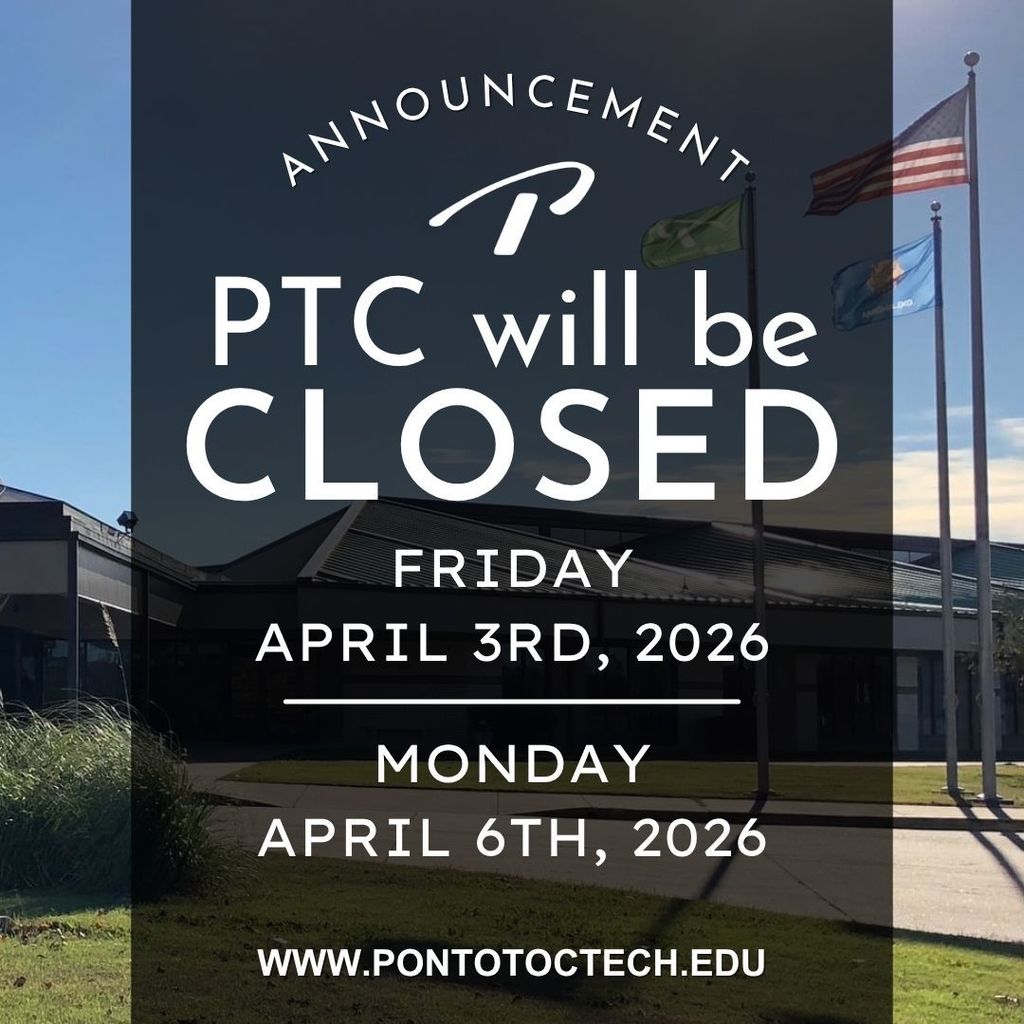 Image of the school building and flag poles in the background with text on the image that reads the same as the text in the post.