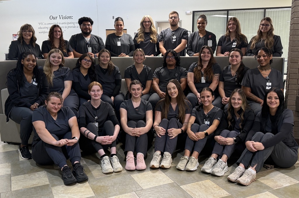 Group shot of all the nursing students