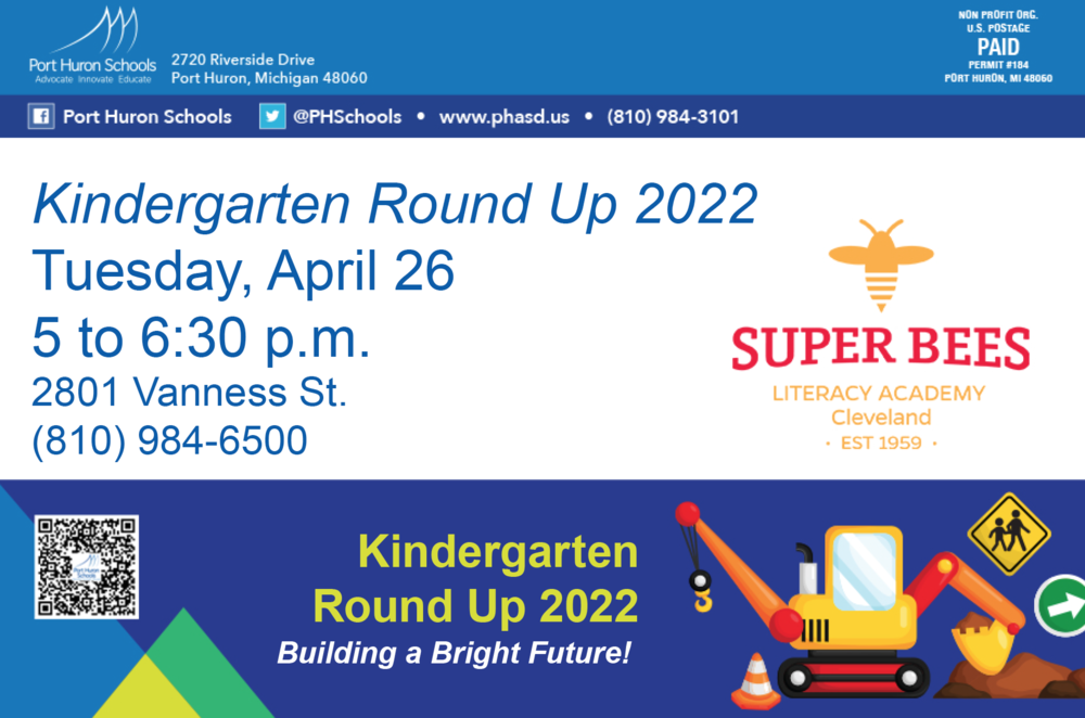 Kindergarten Round Up 2022 Literacy Academy