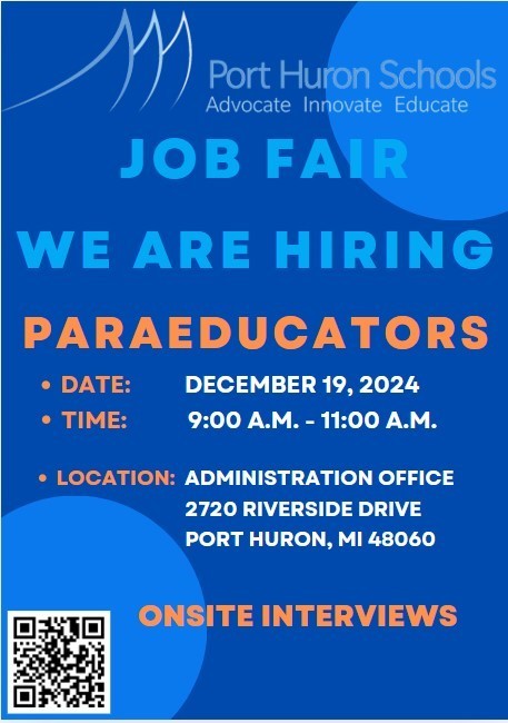 Paraeducator job fair