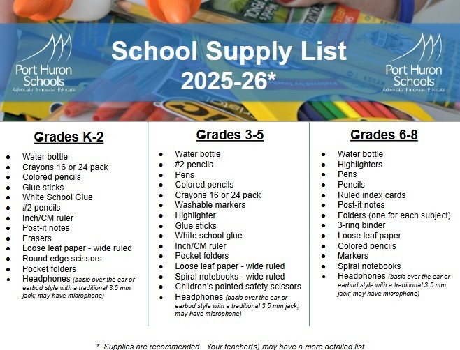 Supply List
