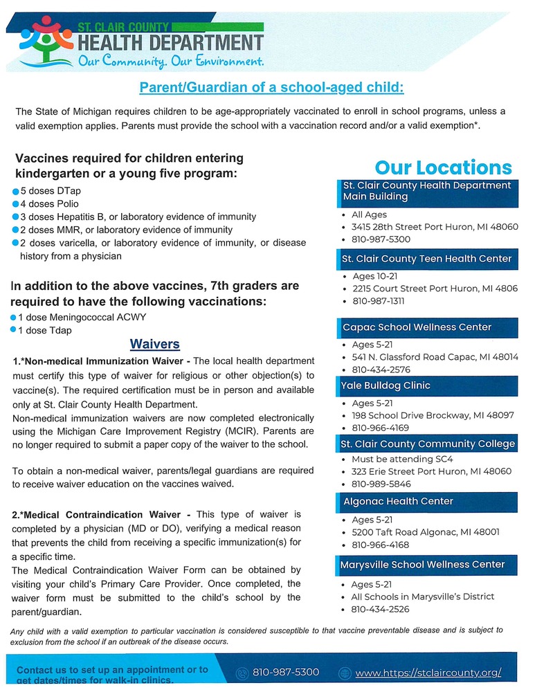 Immunization Information