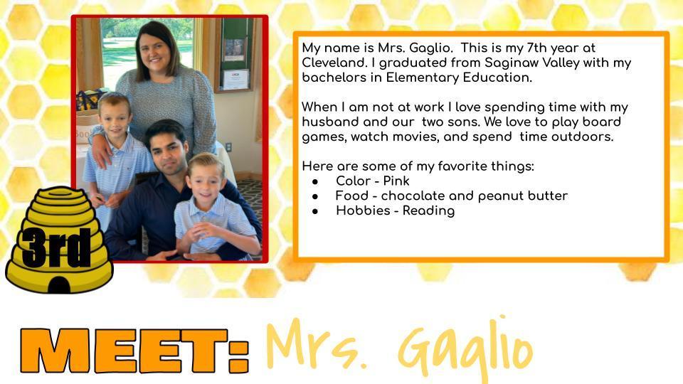 Mrs. Gaglio