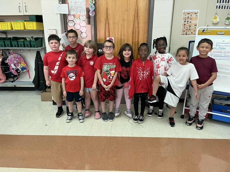 red and white day